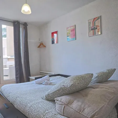 דירה Studio Arago, Terrasse Et Parking Prive, Proche Gare *